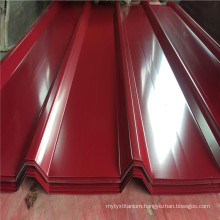 Building material prepainted galvanized steel roofing sheet